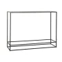 Consola DKD Home Decor 110 x 25 x 84 cm Negro Dorado Aluminio Plástico de DKD Home Decor, Mesas - Ref: S3016012, Precio: 191,...