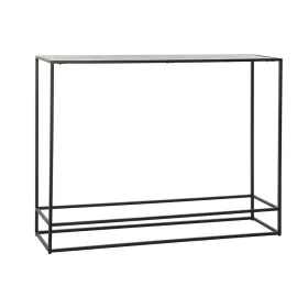 Console DKD Home Decor 110 x 25 x 84 cm Noir Doré Aluminium Plastique de DKD Home Decor, Tables - Réf : S3016012, Prix : 191,...