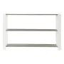 Shoe Rack DKD Home Decor 8424001835041 White Multicolour Silver Wood Metal 80 x 30 x 50 cm by DKD Home Decor, Shoe organisers...