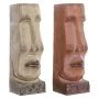 Macetero DKD Home Decor 16 x 17 x 49 cm Cara Beige Terracota Resina (2 Unidades) de DKD Home Decor, Maceteros - Ref: S3016051...