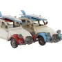 Figurine Décorative DKD Home Decor 27 x 11 x 13 cm Rouge Voiture Bleu Vintage (2 Unités) de DKD Home Decor, Objets de décorat...