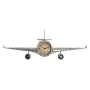 Wall Clock DKD Home Decor Aeroplane Metal Crystal (141 x 20 x 46.5 cm) by DKD Home Decor, Wall Clocks - Ref: S3016571, Price:...