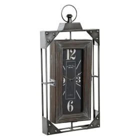 Horloge Murale DKD Home Decor Loft Bois Fer (29 x 6.5 x 61 cm) de DKD Home Decor, Pendules murales - Réf : S3016628, Prix : 4...