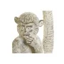 Decorative Figure DKD Home Decor 8424001749805 15 x 12 x 29 cm White Resin Monkey Tropical Stripped by DKD Home Decor, Collec...