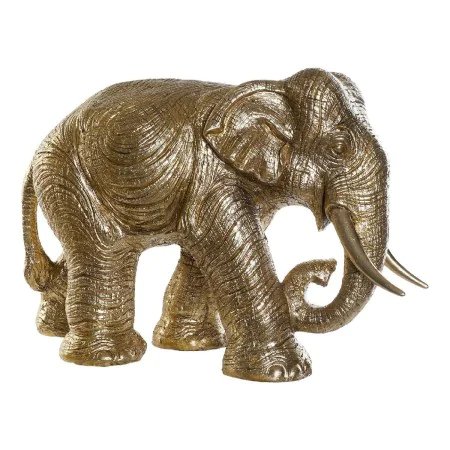 Deko-Figur DKD Home Decor RF-177265 Gold Harz Elefant Kolonial 83 x 32 x 56 cm von DKD Home Decor, Sammlerstücke - Ref: S3016...