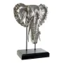 Deko-Figur DKD Home Decor RF-177266 42 x 30 x 56 cm Elefant Silberfarben Schwarz Harz Kolonial Holz MDF von DKD Home Decor, S...