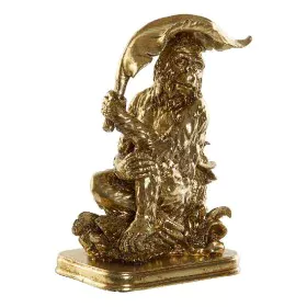 Deko-Figur DKD Home Decor Gold Harz Kolonial Pflanzenblatt 16,5 x 10,6 x 22,5 cm von DKD Home Decor, Sammlerstücke - Ref: S30...