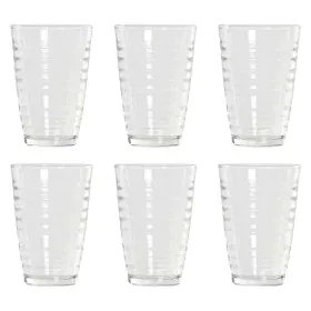 Set of glasses DKD Home Decor 8424001836048 Transparent Crystal 300 ml (6 pcs) by DKD Home Decor, Tumblers - Ref: S3017102, P...