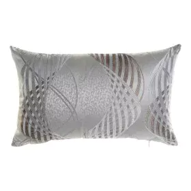 Coussin DKD Home Decor 8424001759385 Gris Carré de DKD Home Decor, Coussins - Réf : S3017138, Prix : 7,70 €, Remise : %