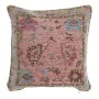 Cushion DKD Home Decor 8424001832422 Green Lilac Light Pink Squared Arab 45 x 12 x 45 cm by DKD Home Decor, Cushions - Ref: S...