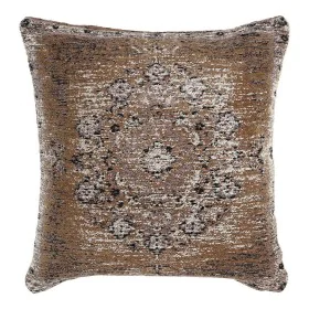 Coussin DKD Home Decor 8424001832477 Noir Beige Marron Clair Carré Arabe 45 x 12 x 45 cm de DKD Home Decor, Coussins - Réf : ...