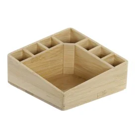 Veranstalter DKD Home Decor AS-173356 Bunt natürlich Holz Bambus 14 x 14 x 7 cm von DKD Home Decor, Schreibtischbedarf, Organ...