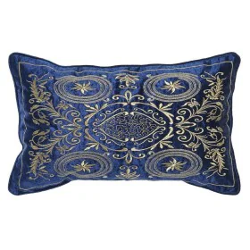 Cojín DKD Home Decor 8424001850358 Dorado 50 x 10 x 30 cm Azul marino de DKD Home Decor, Cojines - Ref: S3017672, Precio: 20,...