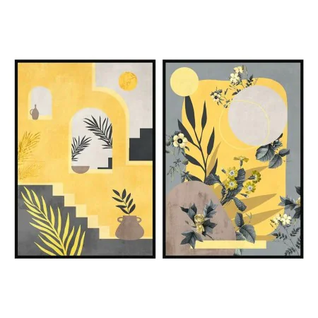 Painting DKD Home Decor 83 x 4,5 x 123 cm Scandinavian (2 Units) by DKD Home Decor, Prints on Canvas - Ref: S3017975, Price: ...