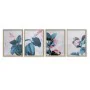 Quadro DKD Home Decor Tropicale Foglia della pianta 45 x 3,5 x 60 cm (4 Unità) di DKD Home Decor, Stampe e quadri su tela - R...