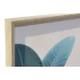 Cadre DKD Home Decor Tropical Feuille d'une plante 45 x 3,5 x 60 cm (4 Unités) de DKD Home Decor, Impressions sur toile - Réf...