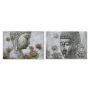 Cuadro DKD Home Decor 120 x 2,8 x 80 cm Buda Oriental (2 Unidades) de DKD Home Decor, Impresiones sobre lienzo - Ref: S301804...