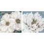 Cuadro DKD Home Decor 80 x 2,4 x 80 cm 80 x 3,5 x 80 cm Flores Romántico (2 Unidades) de DKD Home Decor, Impresiones sobre li...