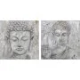 Bild DKD Home Decor 100 x 2,4 x 100 cm Buddha Orientalisch (2 Stück) von DKD Home Decor, Leinwanddrucke - Ref: S3018085, Prei...