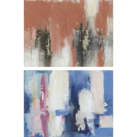 Pintura DKD Home Decor Abstrato 120 x 4 x 90 cm Moderno (2 Unidades) de DKD Home Decor, Impressões sobre tela - Ref: S3018106...