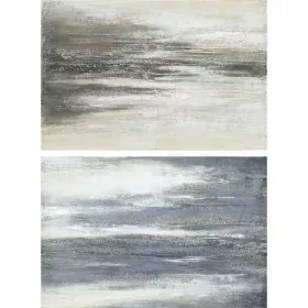 Cuadro DKD Home Decor 150 x 2,4 x 100 cm Abstracto Moderno (2 Unidades) de DKD Home Decor, Impresiones sobre lienzo - Ref: S3...