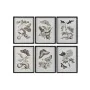 Cadre DKD Home Decor 50 x 2,5 x 65 cm Fleurs Moderne (6 Pièces) de DKD Home Decor, Impressions sur toile - Réf : S3018207, Pr...