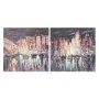 Painting DKD Home Decor City 80 x 3 x 80 cm Loft (2 Units) by DKD Home Decor, Prints on Canvas - Ref: S3018298, Price: 53,43 ...