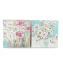 Cadre DKD Home Decor 99,5 x 3,5 x 99,5 cm Vase Shabby Chic (2 Unités) de DKD Home Decor, Impressions sur toile - Réf : S30183...