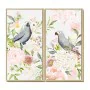 Cadre DKD Home Decor 60 x 4 x 120 cm Fleurs Shabby Chic (2 Unités) de DKD Home Decor, Impressions sur toile - Réf : S3018394,...