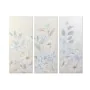 Cadre DKD Home Decor Fleurs 55 x 3 x 135 cm Shabby Chic (3 Pièces) de DKD Home Decor, Impressions sur toile - Réf : S3018416,...