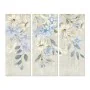 Cadre DKD Home Decor Fleurs 55 x 3 x 135 cm Shabby Chic (3 Pièces) de DKD Home Decor, Impressions sur toile - Réf : S3018416,...