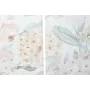 Cadre DKD Home Decor Fleurs 55 x 3 x 135 cm Shabby Chic (3 Pièces) de DKD Home Decor, Impressions sur toile - Réf : S3018417,...