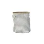 Panier DKD Home Decor Blanc Gris Jute Zigzag Boho 38 x 38 x 45 cm de DKD Home Decor, Boîtes - Réf : S3018575, Prix : 18,17 €,...