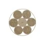 Wall Decoration DKD Home Decor 45,5 x 2 x 45,5 cm Natural by DKD Home Decor, Ornaments - Ref: S3018909, Price: 35,62 €, Disco...