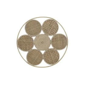 Décoration murale DKD Home Decor 45,5 x 2 x 45,5 cm Naturel de DKD Home Decor, Objets de décoration - Réf : S3018909, Prix : ...