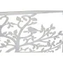 Decoração de Parede DKD Home Decor 84,5 x 1 x 49 cm Árvore Branco Cottage (2 Unidades) de DKD Home Decor, Adornos - Ref: S301...