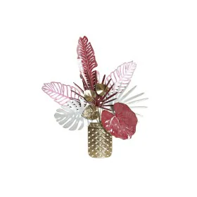 Décoration murale DKD Home Decor Métal Fleurs (66 x 13 x 74 cm) de DKD Home Decor, Objets de décoration - Réf : S3018953, Pri...