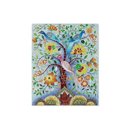 Canvas DKD Home Decor Multicolour Tree 80 x 4 x 100 cm (1 Unit) by DKD Home Decor, Prints on Canvas - Ref: S3018992, Price: 1...