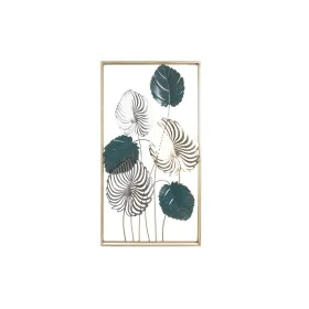 Décoration murale DKD Home Decor Doré Métal Vert (50 x 8.3 x 91 cm) de DKD Home Decor, Objets de décoration - Réf : S3019081,...