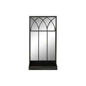 Miroir DKD Home Decor Noir Métal Miroir 40 x 12 x 80 cm de DKD Home Decor, Miroirs de table - Réf : S3019195, Prix : 58,26 €,...