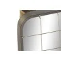 Wall mirror DKD Home Decor Black Metal Golden (45.5 x 7.5 x 55 cm) by DKD Home Decor, Wall-Mounted Mirrors - Ref: S3019225, P...