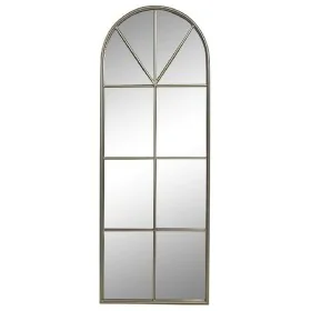 Espejo de pared DKD Home Decor Dorado Metal Espejo Ventana 40,5 x 3 x 109,5 cm de DKD Home Decor, Espejos de pared - Ref: S30...