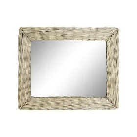 Wall mirror DKD Home Decor wicker (52.5 x 4 x 63 cm) by DKD Home Decor, Wall-Mounted Mirrors - Ref: S3019277, Price: 34,17 €,...