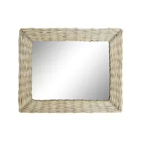 Wall mirror DKD Home Decor wicker (52.5 x 4 x 63 cm) by DKD Home Decor, Wall-Mounted Mirrors - Ref: S3019277, Price: 32,80 €,...