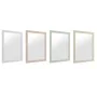 Wall mirror DKD Home Decor 70 x 2 x 96 cm Crystal Beige Pink Green Light grey polystyrene Urban (4 Pieces) by DKD Home Decor,...