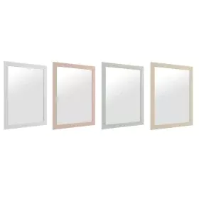 Espejo de pared DKD Home Decor 70 x 2 x 96 cm Cristal Beige Rosa Verde Gris claro Poliestireno Urbano (4 Piezas) de DKD Home ...