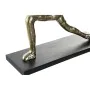 Figura Decorativa DKD Home Decor 33 x 10 x 35 cm Preto Dourado Índio Yoga (3 Unidades) de DKD Home Decor, Adornos - Ref: S301...