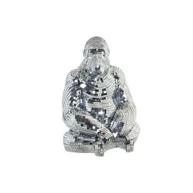 Figurine Décorative DKD Home Decor Argenté Résine Gorille (35 x 31 x 46 cm) de DKD Home Decor, Objets de décoration - Réf : S...