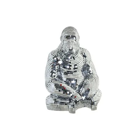 Deko-Figur DKD Home Decor Silberfarben Harz Gorilla (35 x 31 x 46 cm) von DKD Home Decor, Ornamente - Ref: S3019598, Preis: 1...