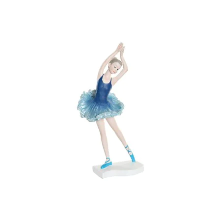 Figurine Décorative DKD Home Decor Bleu Romantique Danseuse Classique 11 x 6 x 23 cm de DKD Home Decor, Objets de décoration ...